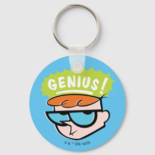 Dexter "Genius" Callout Graphic Sleutelhanger