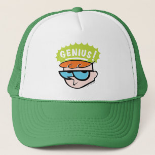 Dexter "Genius" Callout Graphic Trucker Pet