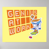 Dexter "Genius op het werk" Poster (Voorkant)