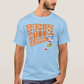 Dexter "Genius op het werk" T-shirt (Voorkant)