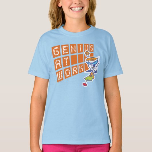 Dexter "Genius op het werk" T-shirt (Voorkant)