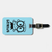 Dexter "Genius" Overzicht Grafisch Bagagelabel (Voorkant horizontaal)