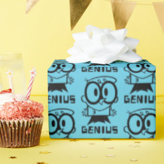 Dexter "Genius" Overzicht Grafisch Cadeaupapier