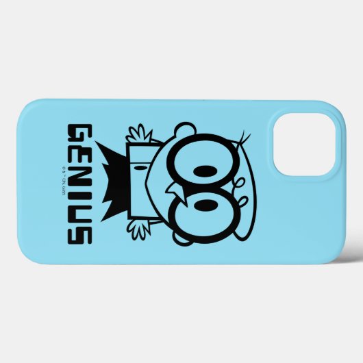 Dexter "Genius" Overzicht Grafisch Case-Mate iPhone Case (Achterkant (horizontaal))