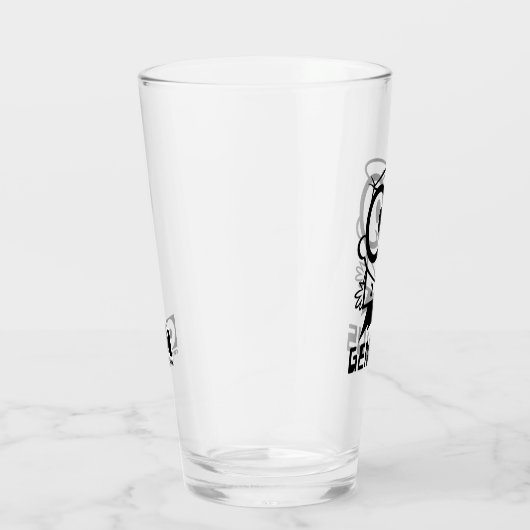 Dexter "Genius" Overzicht Grafisch Glas (Rechts)