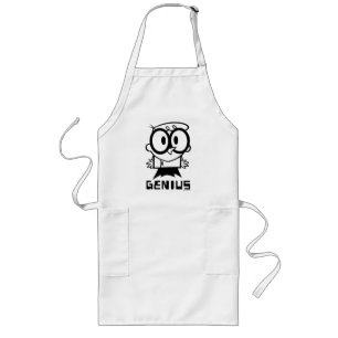 Dexter "Genius" Overzicht Grafisch Lang Schort