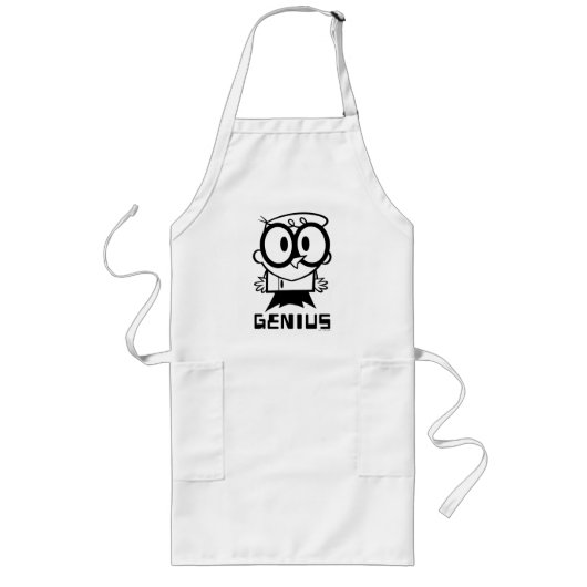 Dexter "Genius" Overzicht Grafisch Lang Schort (Voorkant)