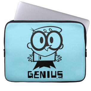 Dexter "Genius" Overzicht Grafisch Laptop Sleeve