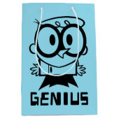 Dexter "Genius" Overzicht Grafisch Medium Cadeauzakje (Voorkant)