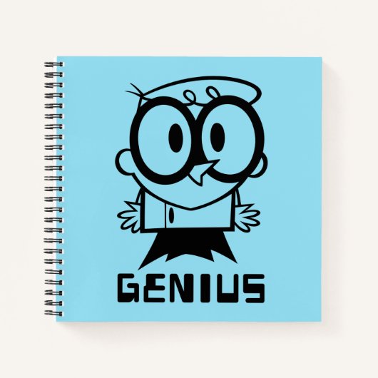 Dexter "Genius" Overzicht Grafisch Notitieboek (Voorkant)