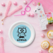 Dexter "Genius" Overzicht Grafisch Papieren Bordje (Feest)