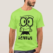 Dexter "Genius" Overzicht Grafisch T-shirt (Voorkant)