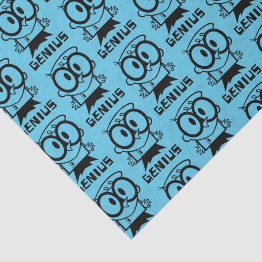 Dexter "Genius" Overzicht Grafisch Tissuepapier (Detail)