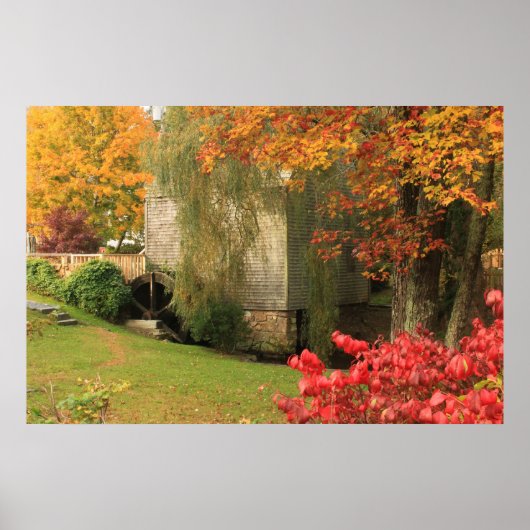 Dexter Grist Mill Sandwich Cape Poster (Voorkant)