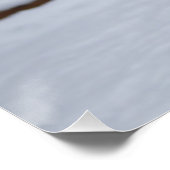 Dexter in de sneeuw – Glossy Poster Print (Hoek)