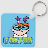 Dexter Karakter Naam Grafisch Sleutelhanger (Achterkant)