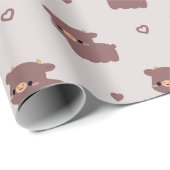 Dexter Koe Cadeaupapier (Rol Hoek)