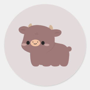 Dexter Koe Ronde Sticker