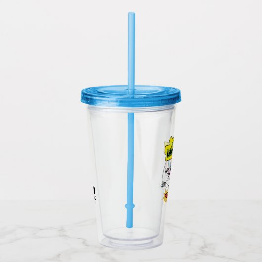 Dexter met afstandsbediening acryl drinkbeker (Rechts)