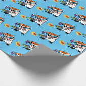 Dexter met afstandsbediening cadeaupapier (Hoek)