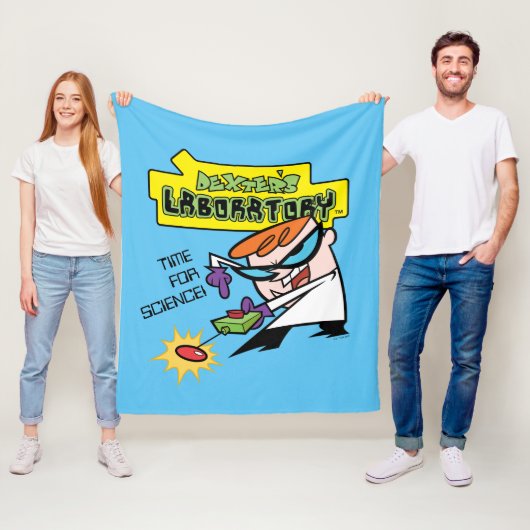 Dexter met afstandsbediening fleece deken (In situ)