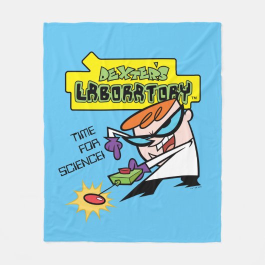 Dexter met afstandsbediening fleece deken (Voorkant)