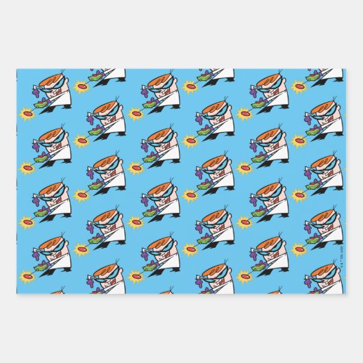 Dexter met afstandsbediening inpakpapier vel (Voorkant)