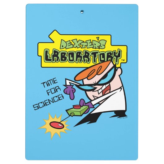 Dexter met afstandsbediening klembord (Achterkant)