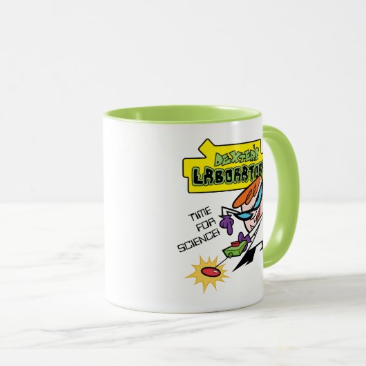 Dexter met afstandsbediening mok (Voorkant rechts)