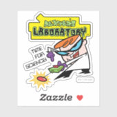 Dexter met afstandsbediening sticker (Vel)