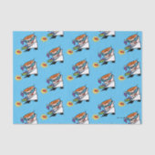 Dexter met afstandsbediening tissuepapier (Voorkant)