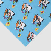 Dexter met afstandsbediening tissuepapier (Detail)