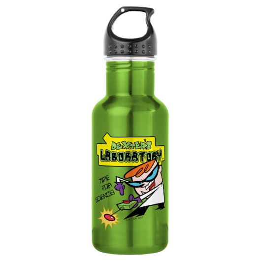 Dexter met afstandsbediening waterfles (Voorkant)