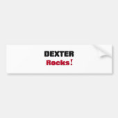 Dexter Rocks Bumpersticker (Voorkant)