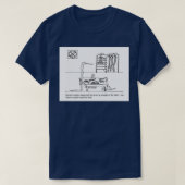 Dexter Sit Up Straight  T-shirt (Design voorkant)