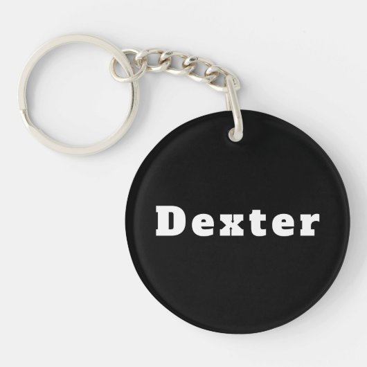 Dexter Sleutelhanger (Voorkant)