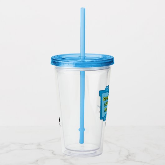 Dexter - Soms verbaas ik me zelf Acryl Drinkbeker (Rechts)