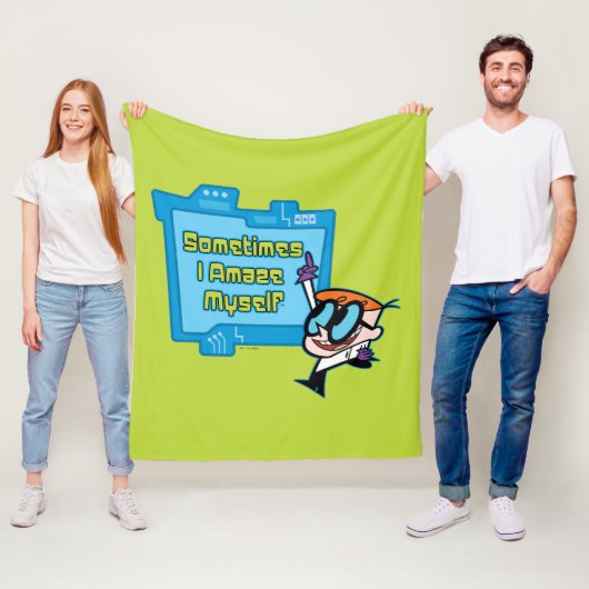 Dexter - Soms verbaas ik me zelf Fleece Deken (In situ)