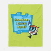 Dexter - Soms verbaas ik me zelf Fleece Deken (Voorkant)
