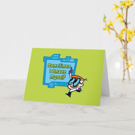 Dexter - Soms verbaas ik me zelf Kaart (Gele Bloem)