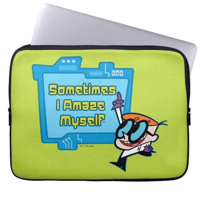Dexter - Soms verbaas ik me zelf Laptop Sleeve (Voorkant)