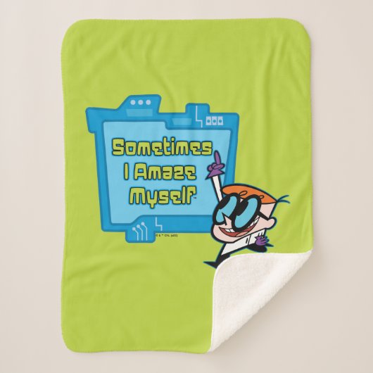 Dexter - Soms verbaas ik me zelf Sherpa Deken (Voorkant)