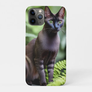 Dexter The Black Siamese Cat, Case-Mate iPhone Case