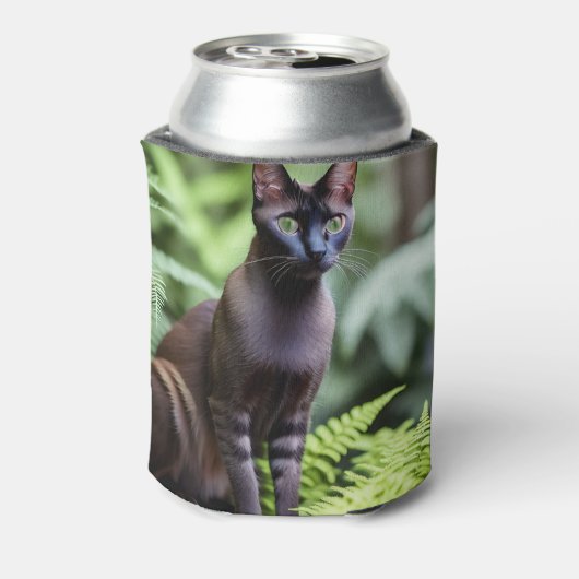 Dexter The Black Siamese Cat, Koelbox Blikjeskoeler (Blikje Achterkant)