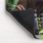 Dexter The Black Siamese Cat, Mousepad Muismat (Hoek)