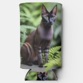 Dexter The Black Siamese Cat, Seltzer Koelbox Blikjeskoeler (Voorkant)