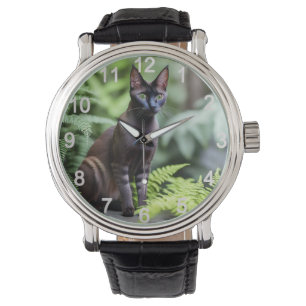 Dexter The Black Siamese Cat, Watch Horloge