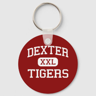 Dexter - Tigers - Middelbare School - Dexter Maine Sleutelhanger