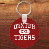 Dexter - Tigers - Middelbare School - Dexter Maine Sleutelhanger (Voorkant)