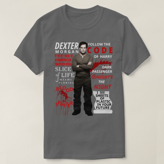 Dexter TShirt (Design voorkant)